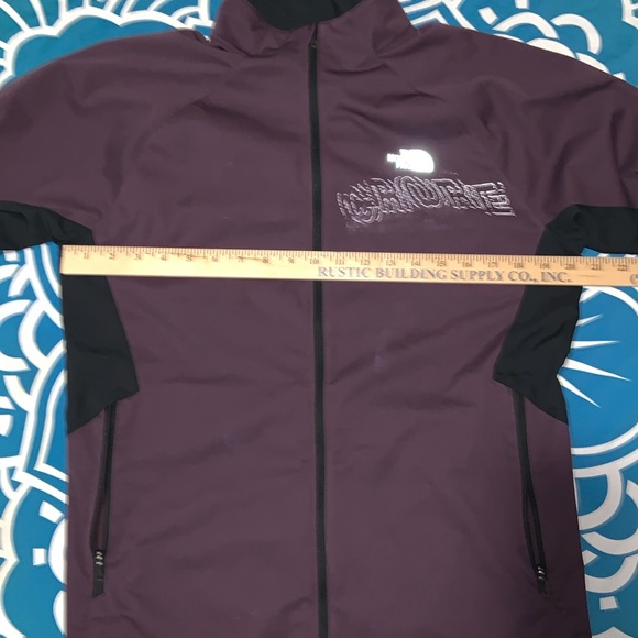 The North Face wind jacket custom silkscreen art skull cars money dragon CRORE m - Picture 10 of 10